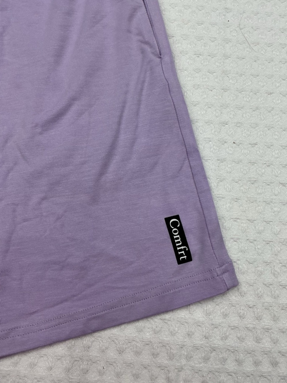 Comftr Lavender Athletic Shorts for Women - Picture 7 of 7